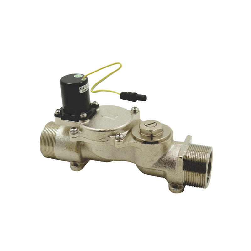 Bi-stable toilet solenoid valve