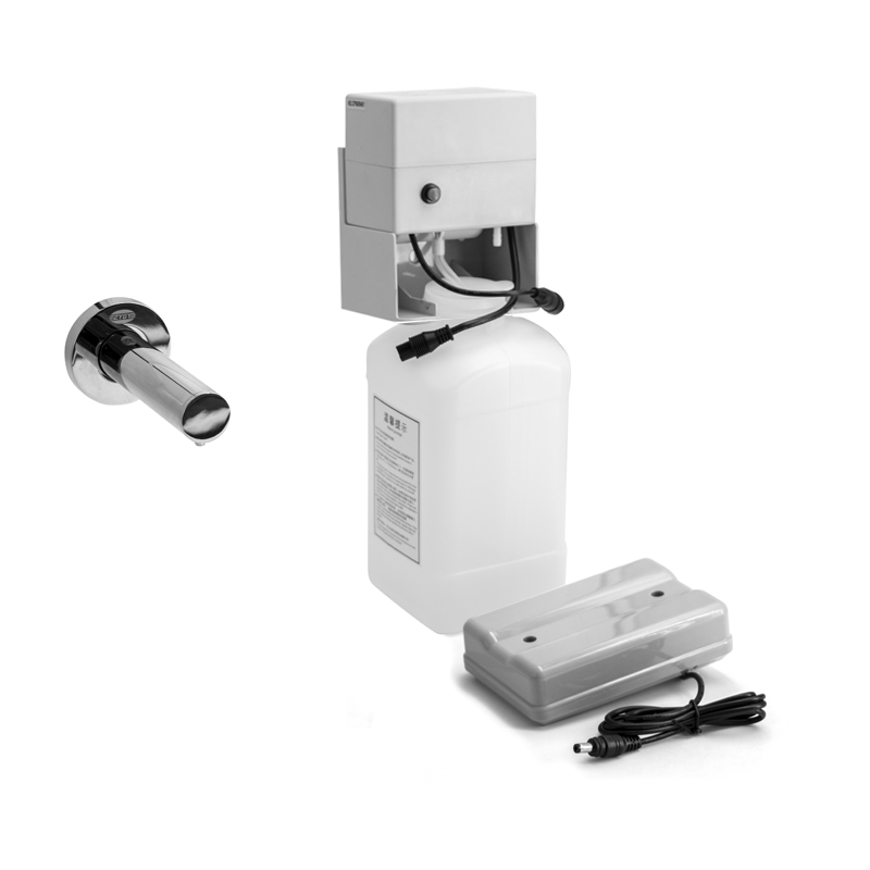 墙装龙头型给皂器