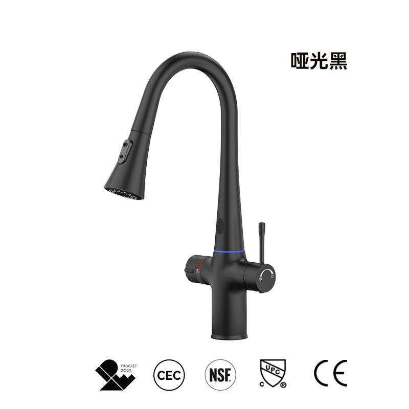 双控智能厨房水龙头