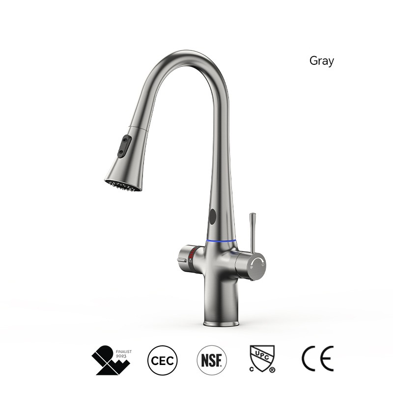 Manual and Sensor Combined Kitchen Faucet