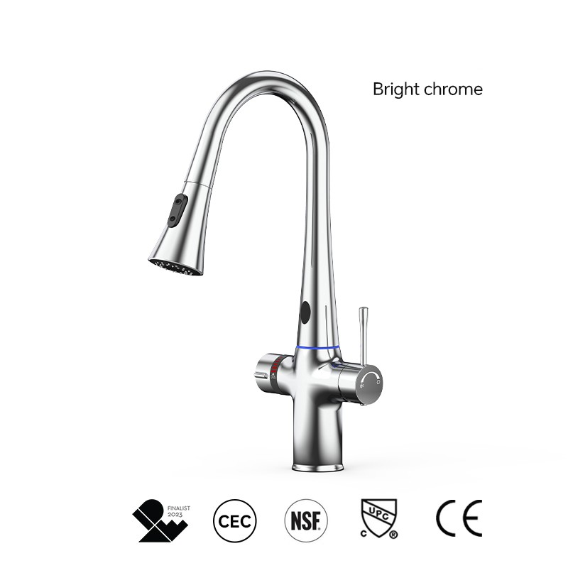 Manual and Sensor Combined Kitchen Faucet